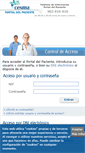 Mobile Screenshot of portaldelpaciente.mutuacesma.com