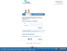 Tablet Screenshot of portaldelpaciente.mutuacesma.com